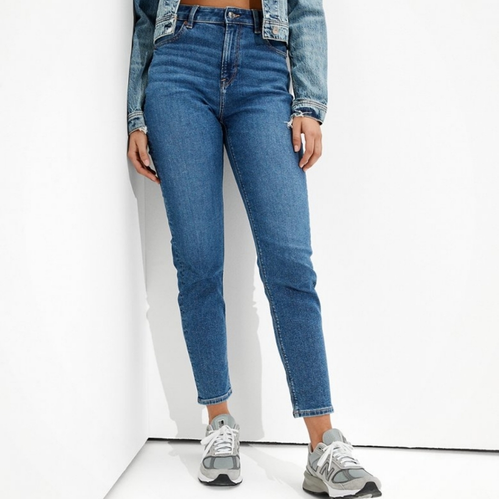 Medium Wash Mom Jeans